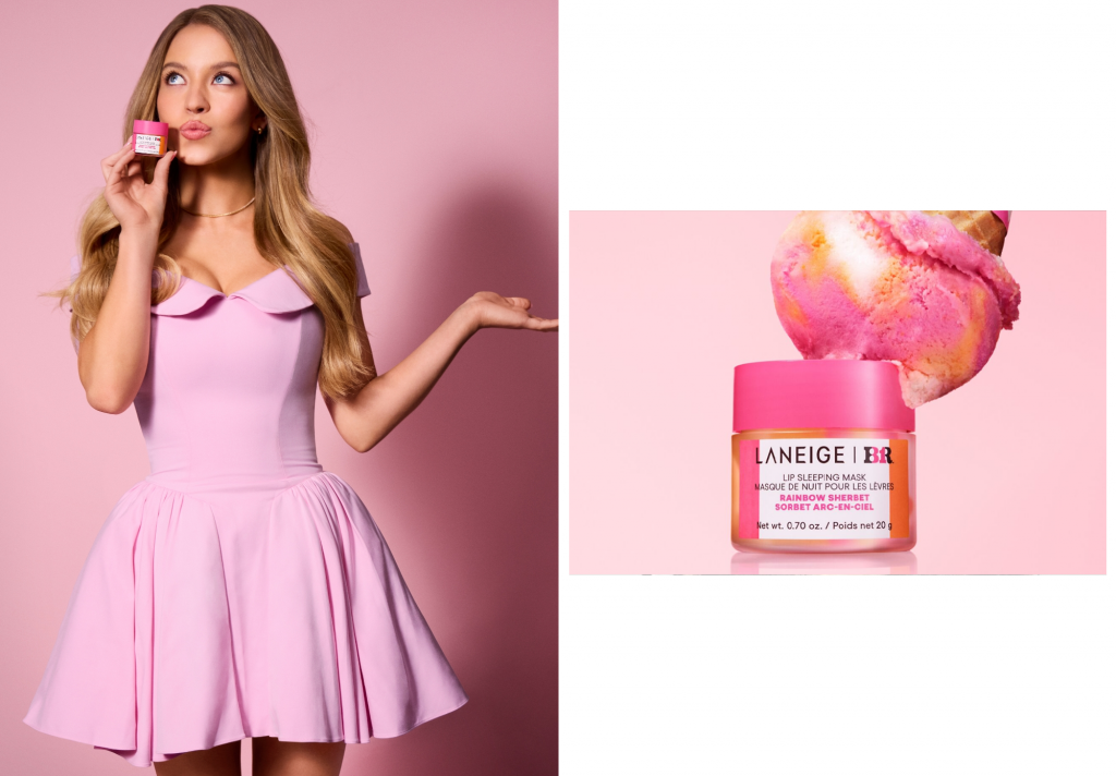 Laneige teams up with Baskin‑Robbins to bring rainbow sherbet to your lips