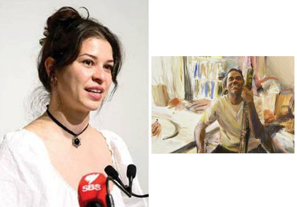 Painting without a brush: Loribelle Spirovski’s triumph of touch and tenacity