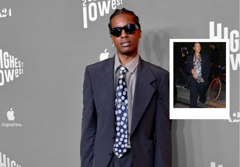 A$AP Rocky Just Copied Rihanna’s Style in the Chicest Way Possible