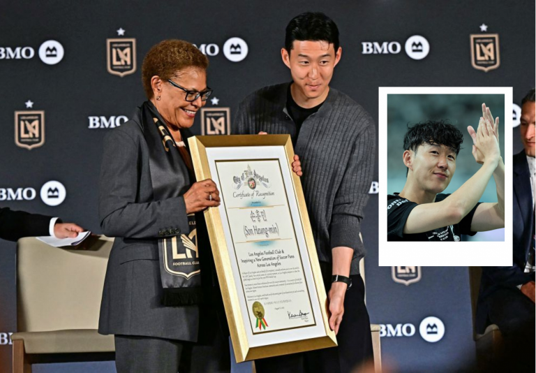 LAFC Welcomes South Korean Soccer Superstar Son Heung-min