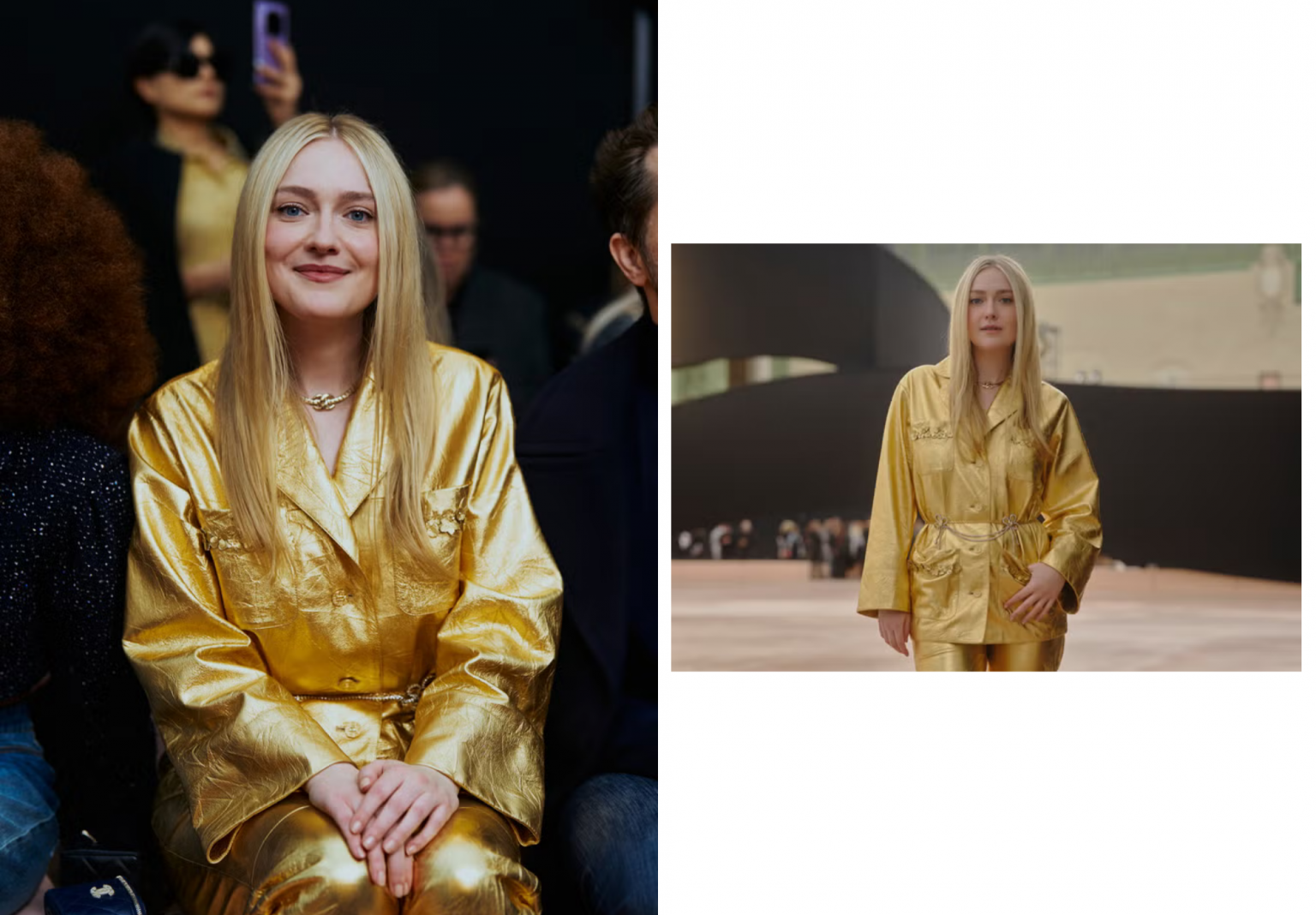 Golden Girl: Dakota Fanning on Dazzling in Chanel and Her ‘Pinch-Me’ Paris Moment