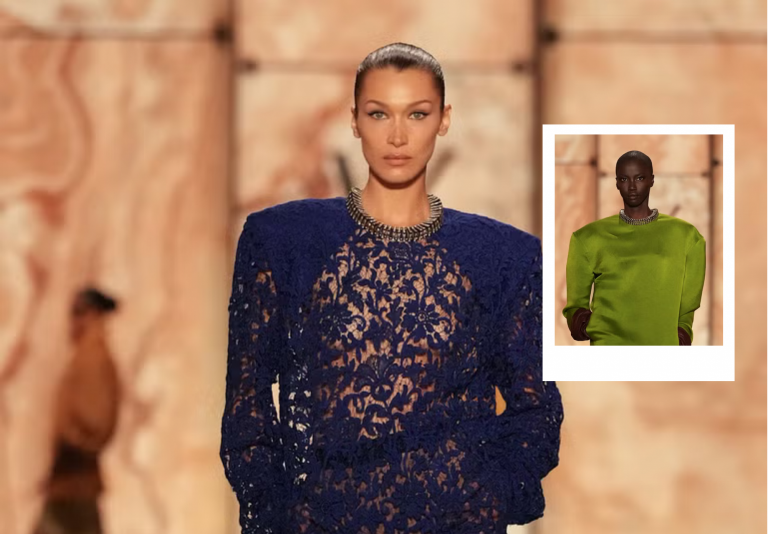 The Power Silhouette: How Saint Laurent Solidified the Season of the Big Shoulder