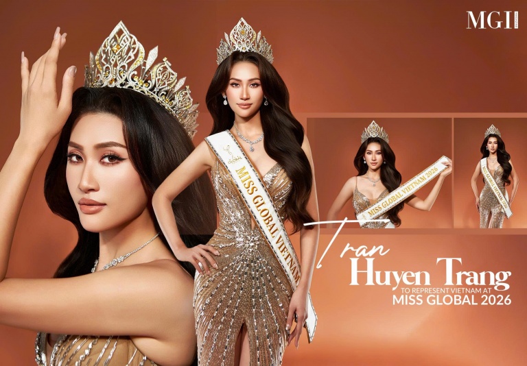 Tran Huyen Trang to represent Vietnam at Miss Global 2026