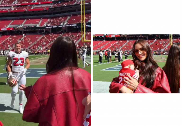 Colette’s Debut: Olivia Culpo Brings Baby To Watch Christian Mccaffrey Play