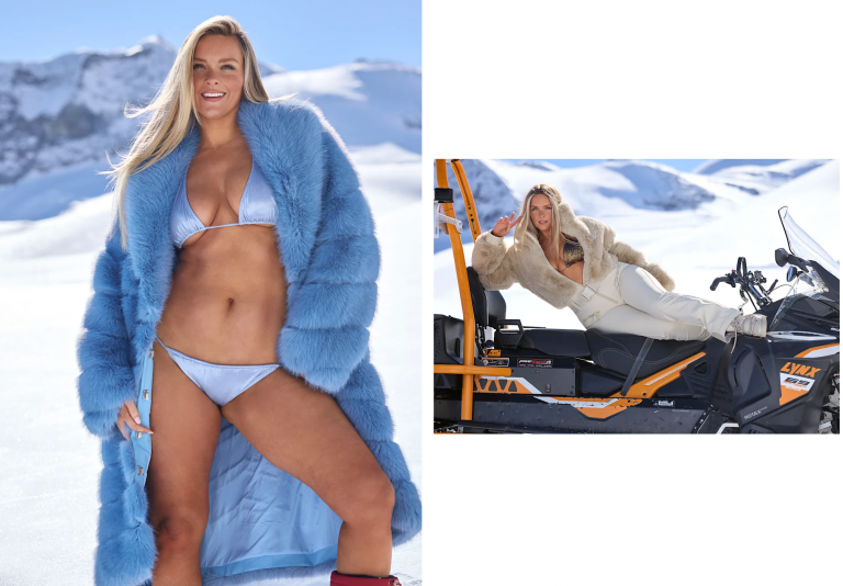 Camille Kostek heats up the Slopes: A look inside her favorite SI swimsuit 2025 looks