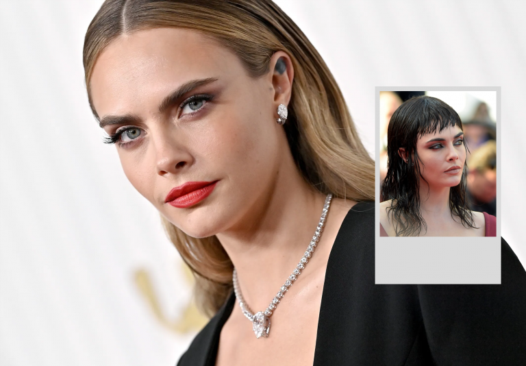 Cara Delevingne’s gothic makeover surprises fans at Cannes film festival