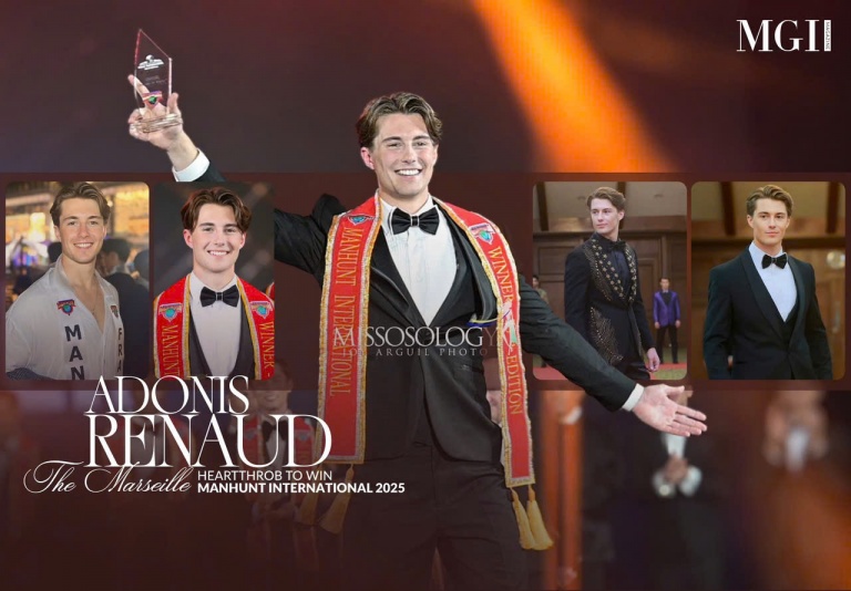 Adonis Renaud – The Marseille heartthrob to win Manhunt International 2025