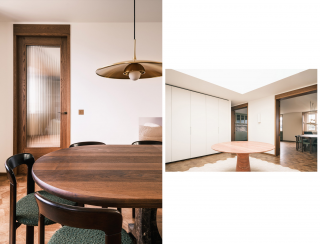 A tale of two marbles: Wendover splits Marylebone penthouse bathroom by color