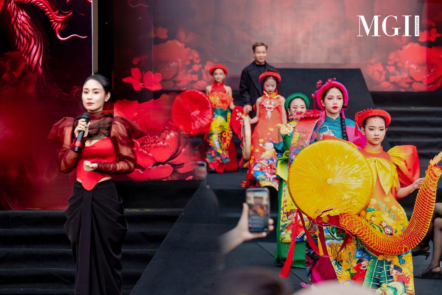 Dragon Tet taste - A mark of East Asian children's fashion