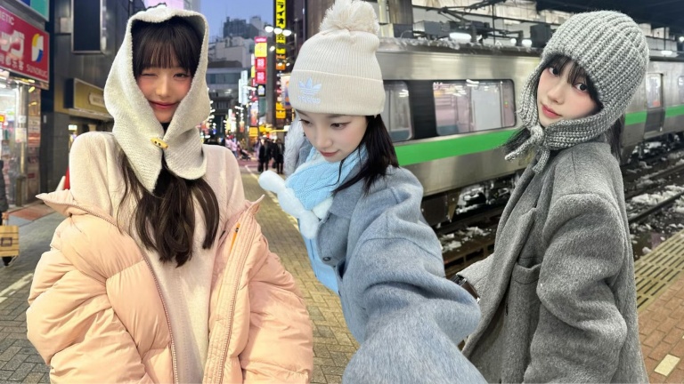 Winter “onion” outfit formula like K-pop idols