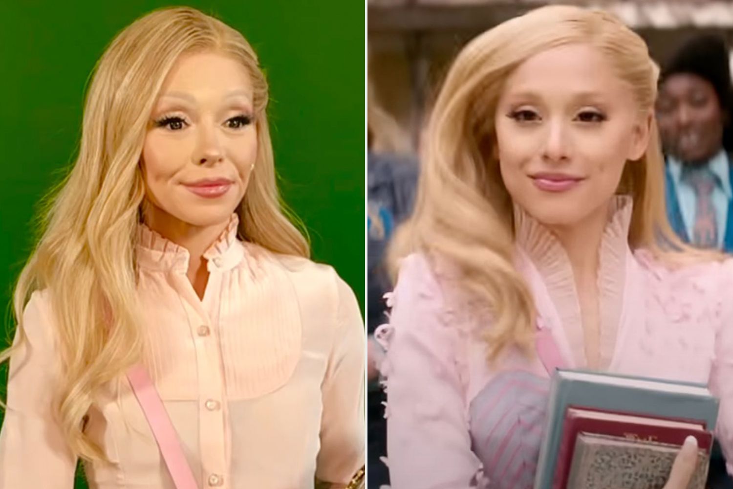 Kelly Ripa Transforms into Ariana Grande as Glinda — See the Wicked Side-by-Side and Uncanny Resemblance!