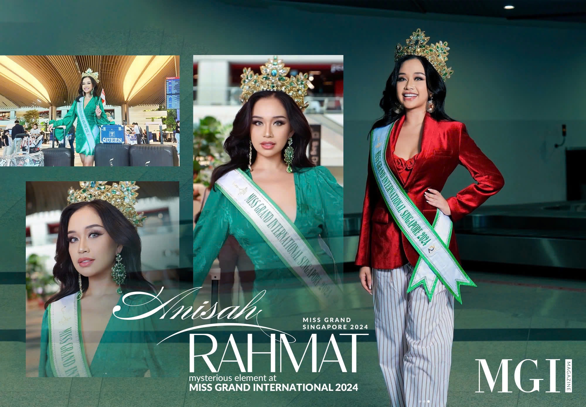 Miss Grand Singapore 2024 - Anisah Rahmat - mysterious element at Miss Grand International 2024