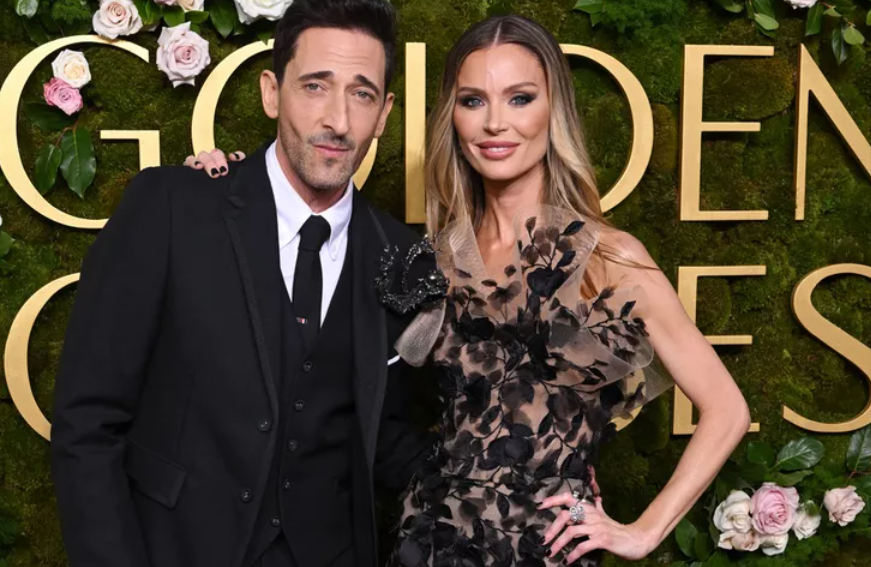 Adrien Brody Says Partner Georgina Chapman Gave Her Opinion on His 2025 Golden Globes Look: 'She Has Lovely Taste'