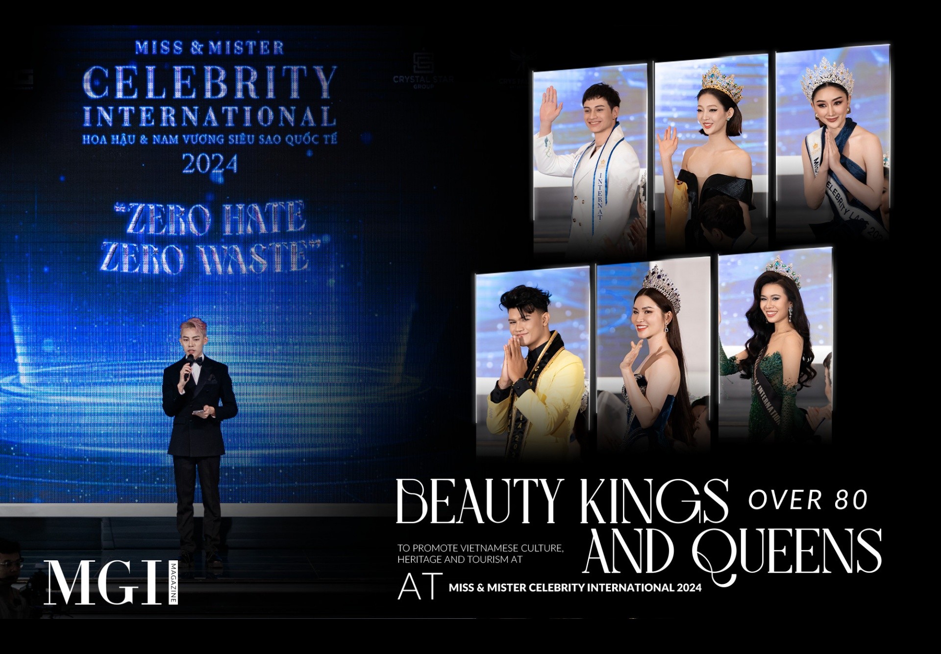 Over 80 beauty kings and queens to promote Vietnamese culture, heritage and tourism at Miss & Mister Celebrity International 2024