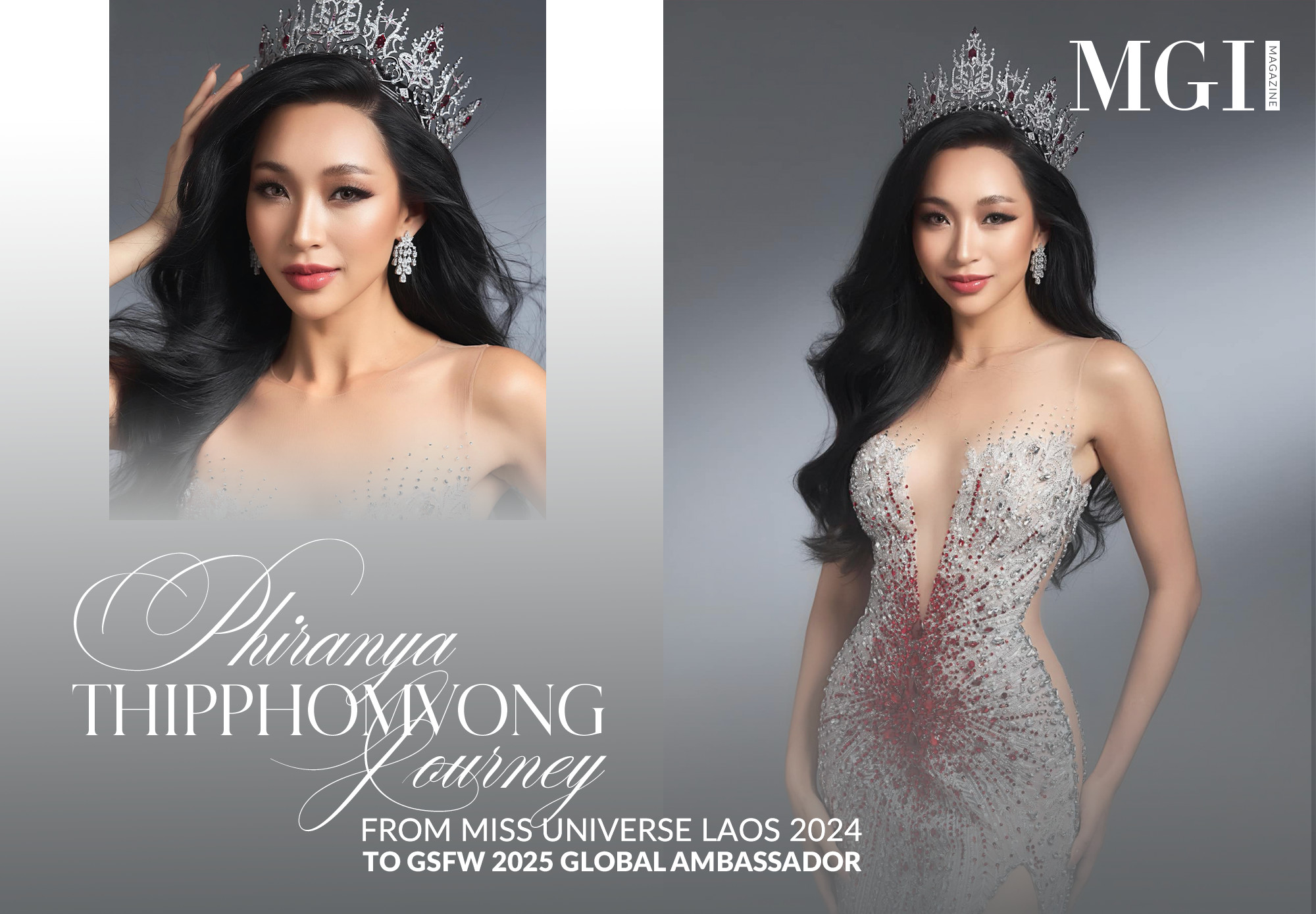 Phiranya Thipphomvong - Journey from Miss Universe Laos 2024 to Global Student Fashion Week 2025 Global Ambassador