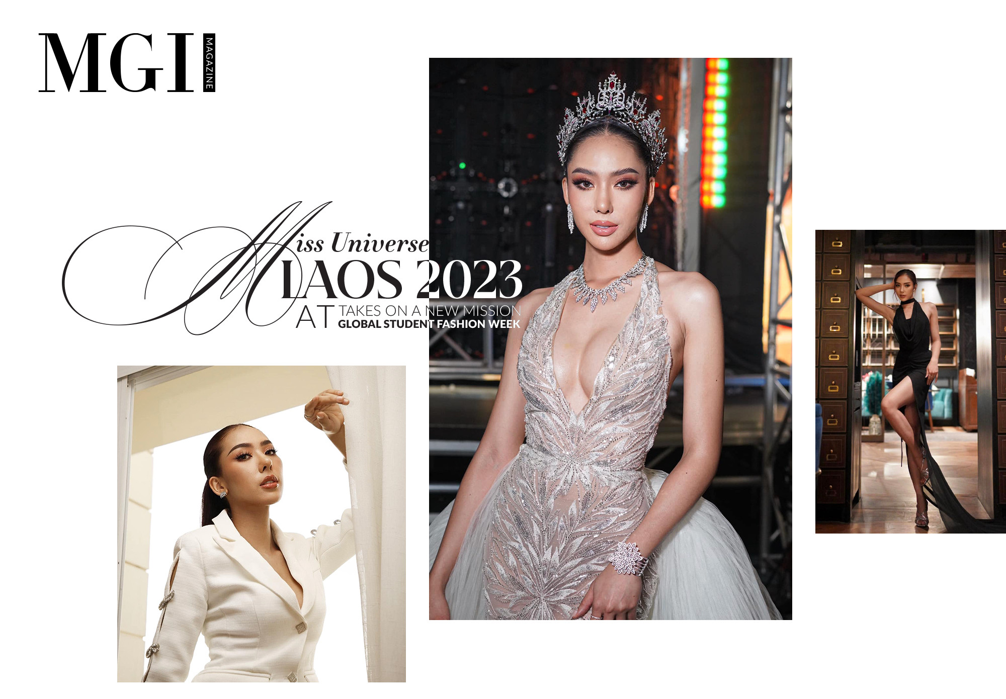 Miss Universe Laos 2023 takes on a new mission at Global Student Fashion Week