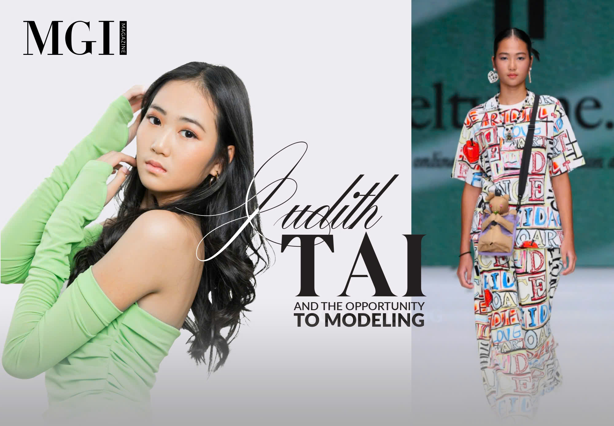 Judith Tai and the opportunity to modeling