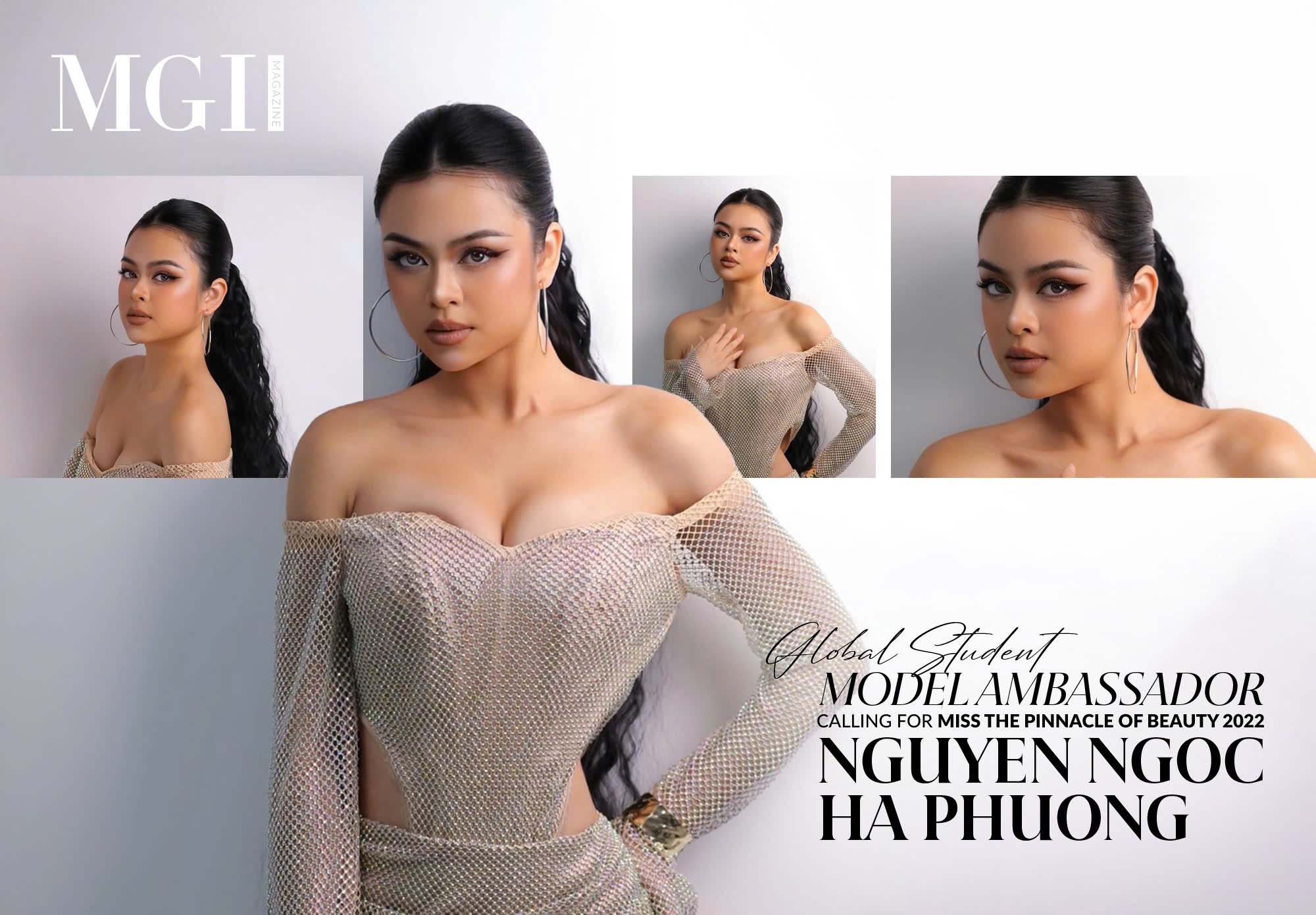 Global Student Model Ambassador calling for Miss The Pinnacle Of Beauty 2022 – Nguyen Ngoc Ha Phuong