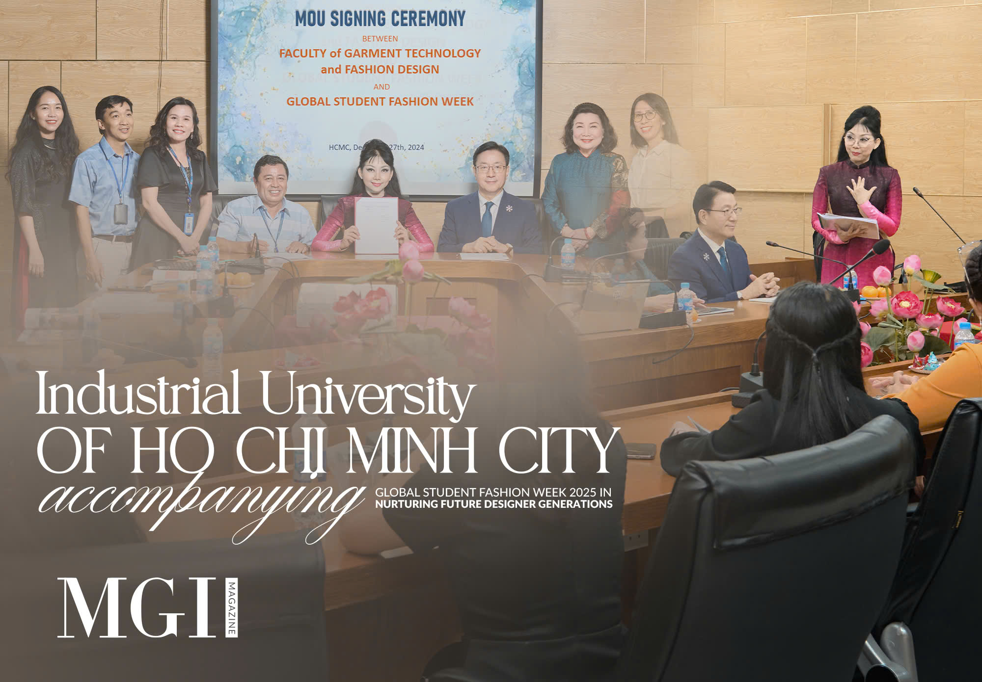 Industrial University of Ho Chi Minh City and Global Student Fashion Week 2025: Joining the future designer generations