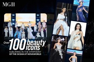 Over 100 beauty icons subliming in the symphony of the ocean at NovaWorld