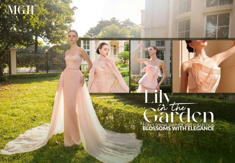 Lily in the Garden: 21SIX’s Spring Summer 2025 Collection Blossoms with Elegance