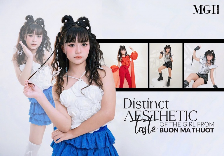 Distinct aesthetic taste of the girl from Buon Ma Thuot