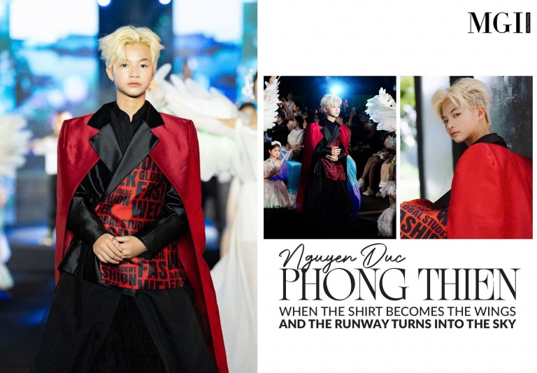 Nguyen Duc Phong Thien: When the shirt becomes the wings and the runway turns into the sky