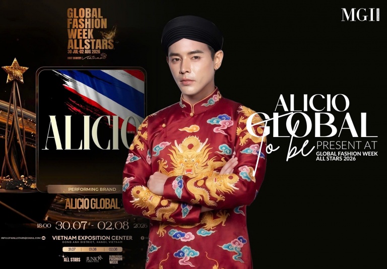 Alicio Global to be present at Global Fashion Week All Stars 2026