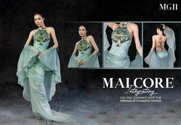 MAI CORE: Integrating Cay Mai ceramics into the heritage of futuristic fashion